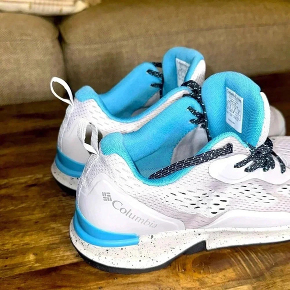 Columbia Women’s Gray Blue Vitesee Sneakers Shoes 0076–088 Size 10 <<<SALE>>> - Picture 14 of 14